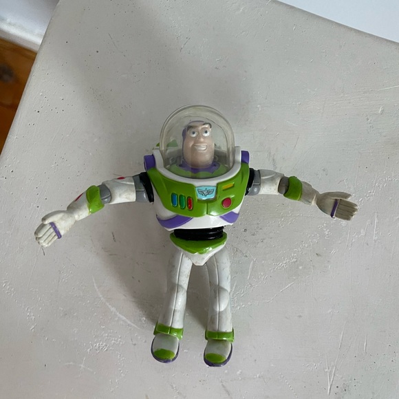 Buzz Lightyear Toy Story Figure Rare Vintage - Picture 2 of 5